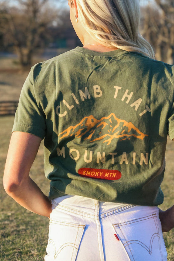 Smoky Mtn. Climb That Mountain Tee