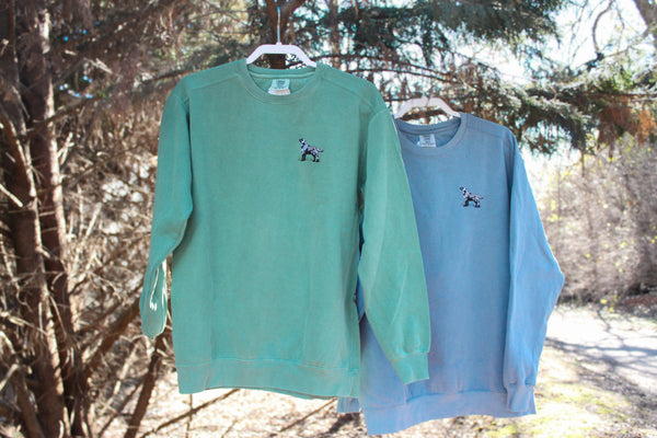 Smoky Mtn Lab Embroidered Crewneck